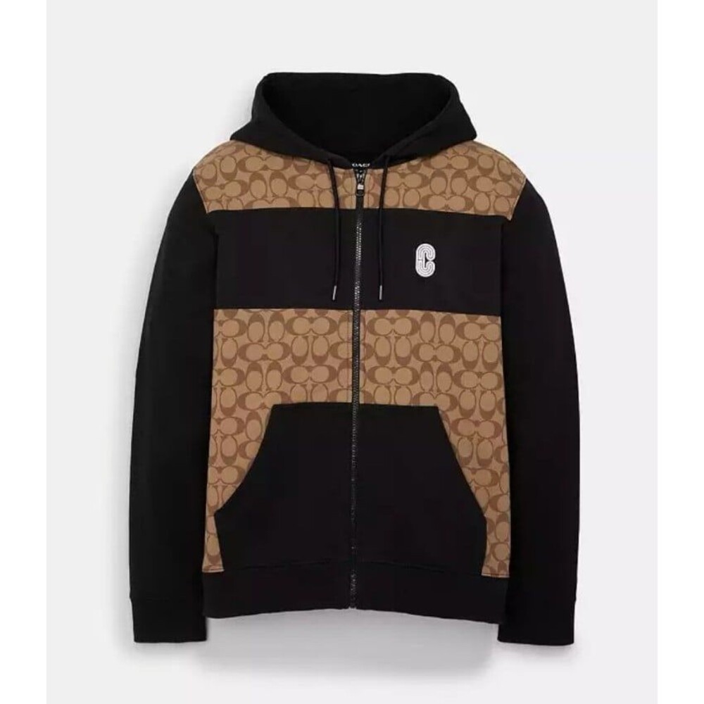 Coach zip Hoodie sz L